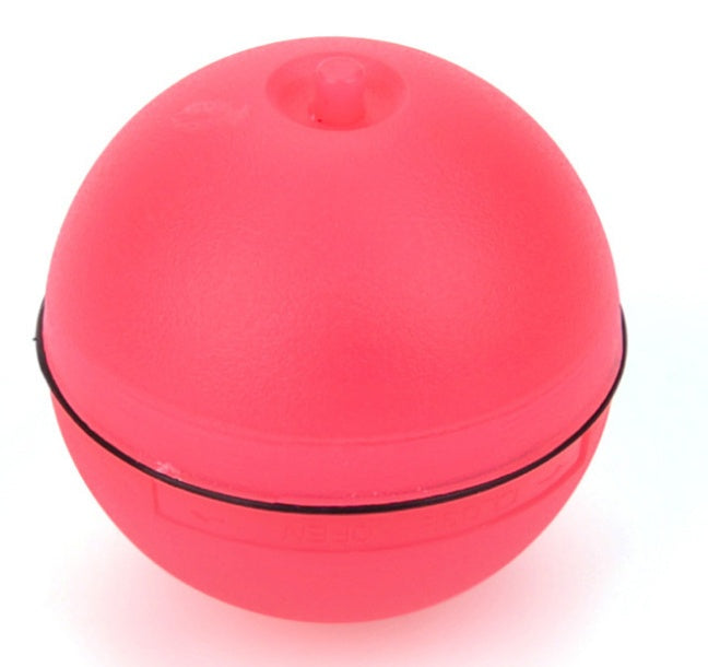 Funny motion activated cat toy in bright pink color designed to entertain playful cats