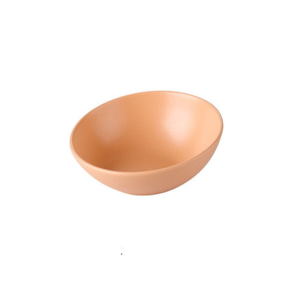 Orange Poppy peach colored pet bowl for beds and blankets collection durable pet feeding supplies for dogs and cats