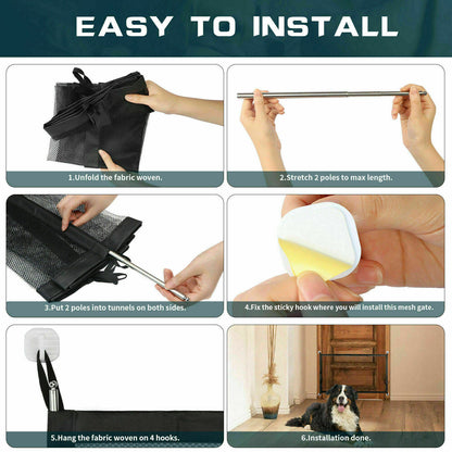 Pet Haven Delights Pet Safety Gate for Stairs